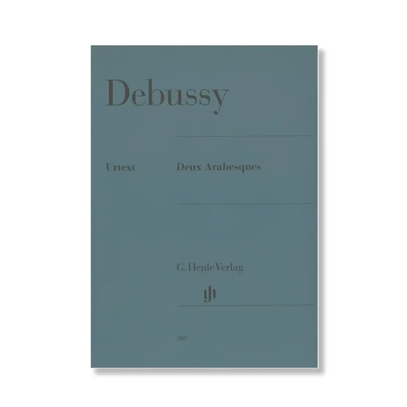 Debussy Deux Arabesques Piano Solo Book