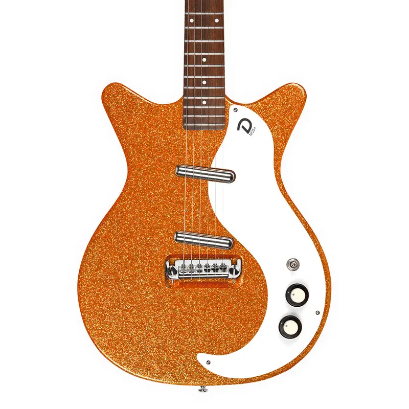 Danelectro '59M NOS+ Orange Metal Flake