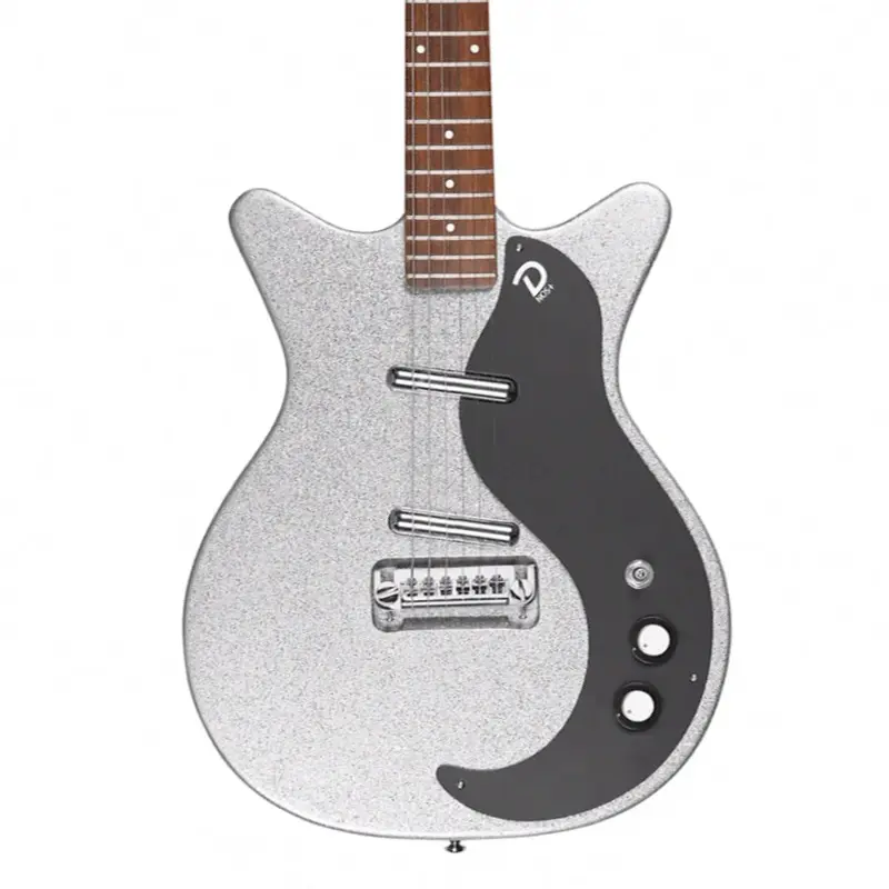 Danelectro '59M NOS+ Silver Metal Flake