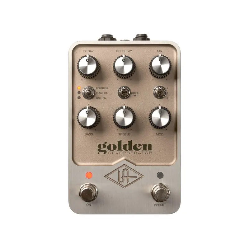 Universal Audio UAFX Golden Reverberator Effects Pedal