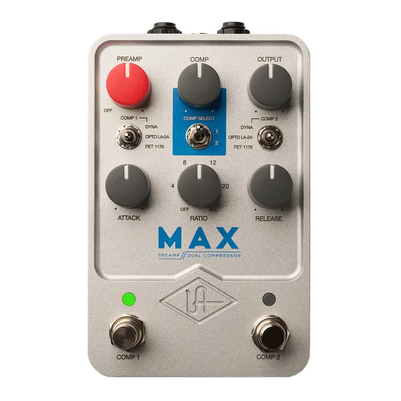 Universal Audio UAFX Max Preamp and Dual Compressor Pedal