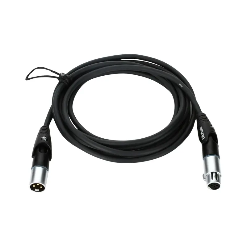 D'Addario PW-MS-10 Custom Series Microphone Cable - 10 foot with Swivel XLR Connectors