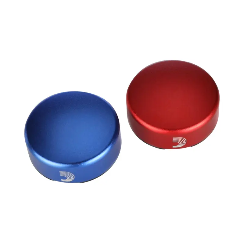 D'Addario XPND Footswitch Topper - Blue/Red 2-Pack