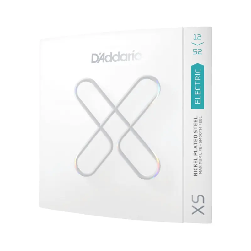 D'Addario XSE1252W XS Nickel-plated Steel Coated Electric Guitar Strings - .012-.052 Jazz Light