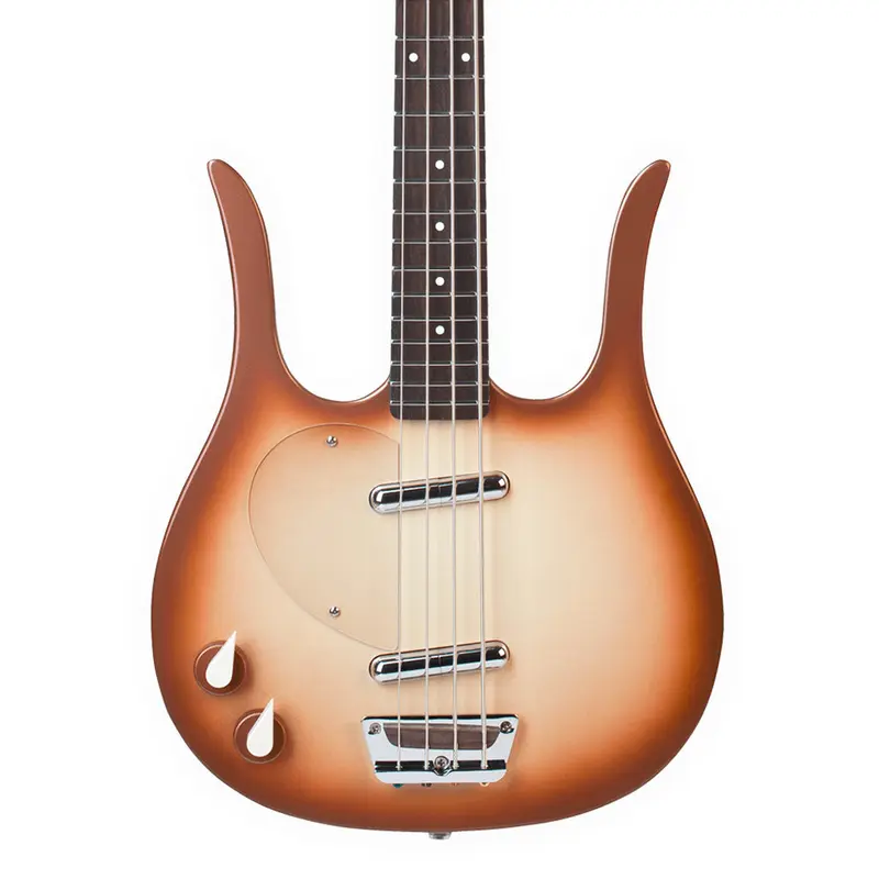 Danelectro '58 Longhorn Bass - Copper Burst - Left Handed