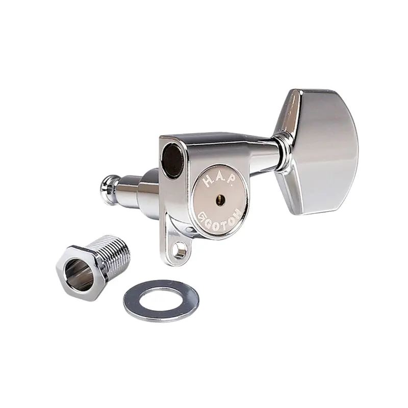 Gotoh Magnum-Lock Machine Heads - 6 In Line - Chrome