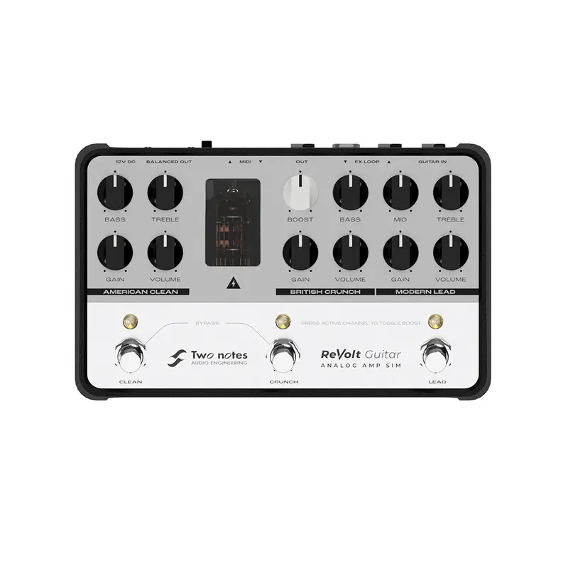Two Notes ReVolt Guitar - 3 Channel Guitar Amp Simulator