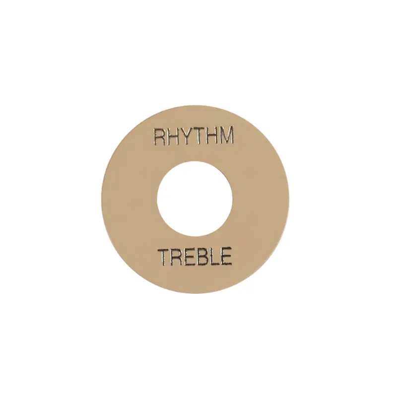 Gibson Toggle Switch Washer (Creme, Gold Imprint) - PRWA030 Switch Washer