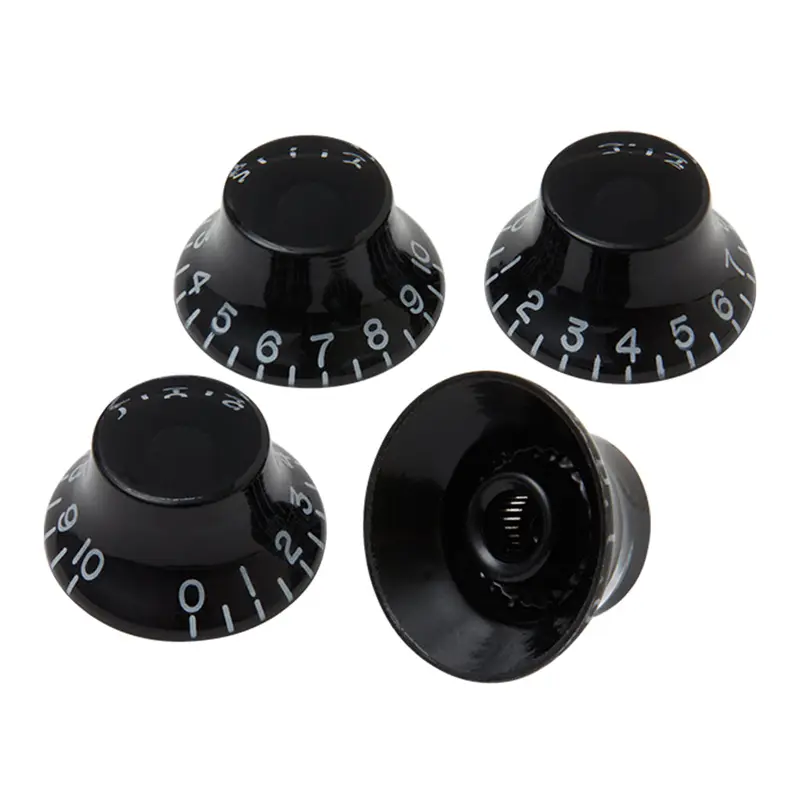 Gibson Top Hat Knobs - Black - 4 Pack