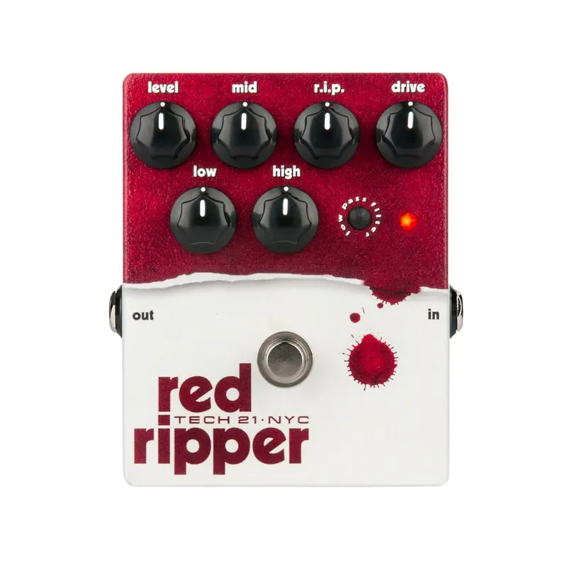 TECH 21 Red Ripper Bass Fuzz Distortion SYNTH