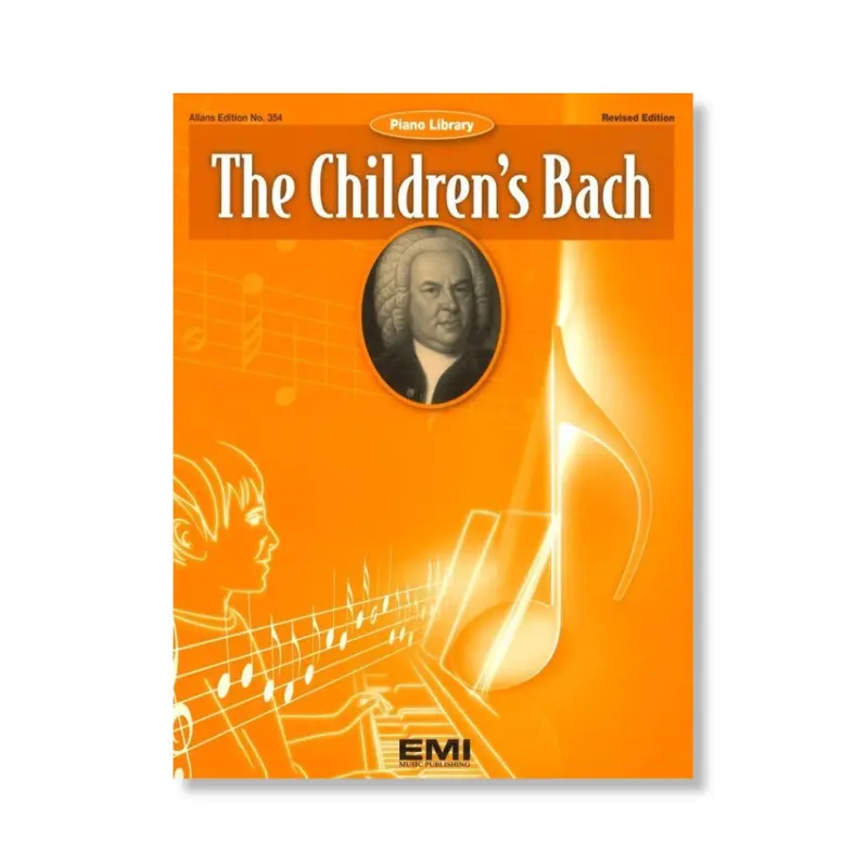 The Children's Bach Piano Library Book
