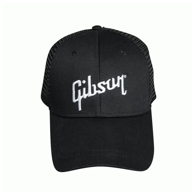 The Gibson Black Trucker Snapback