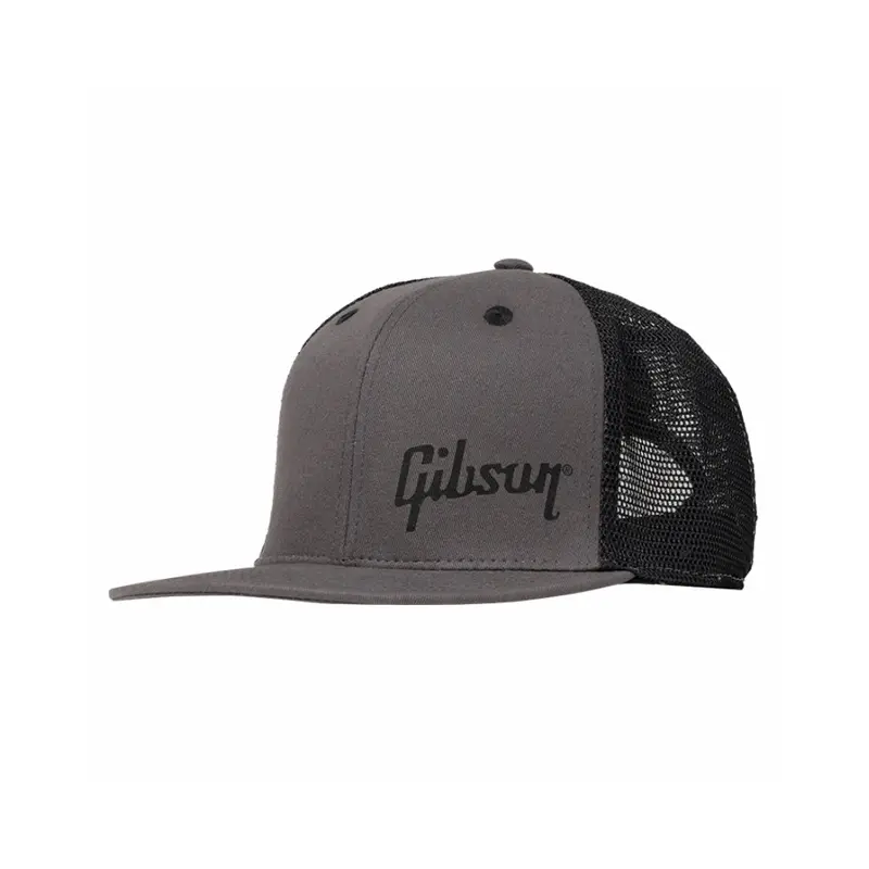 The Gibson Charcoal Trucker Snapback