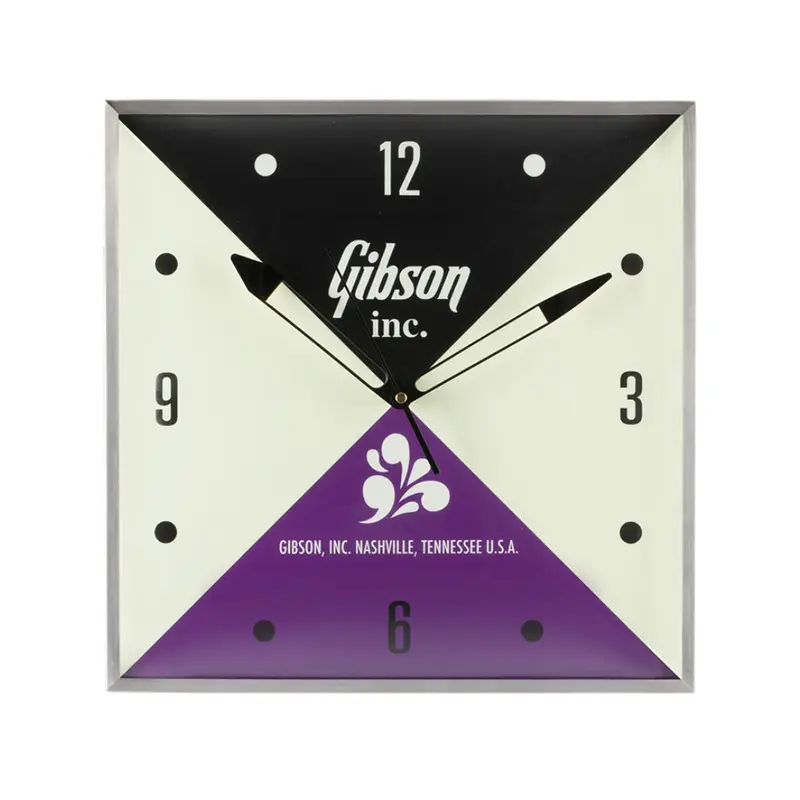 The Gibson Inc Vintage Lighted Wall Clock