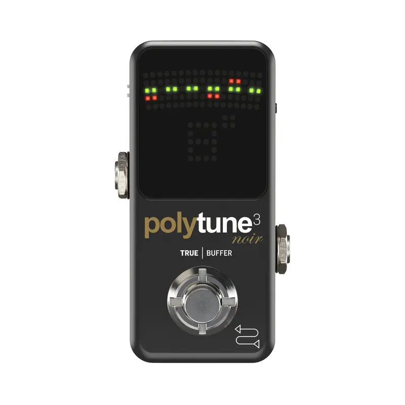 TC Electronic PolyTune 3 Noir Mini Polyphonic Tuning Pedal