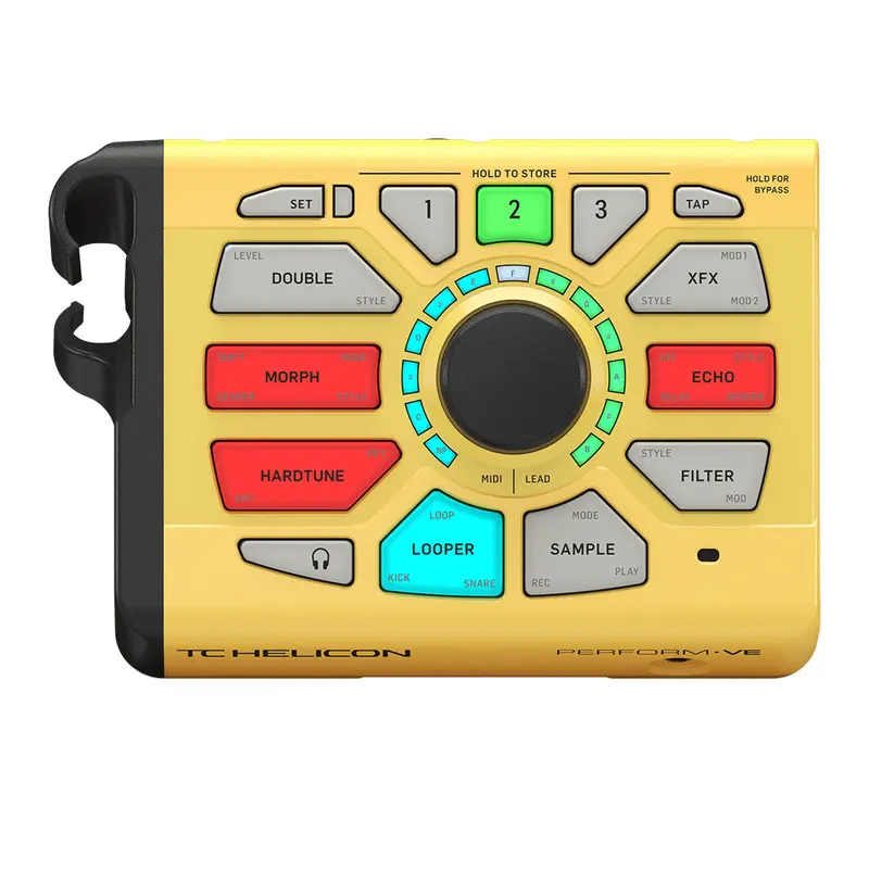 TC Helicon Perform-VE Yellow Vocal Processor