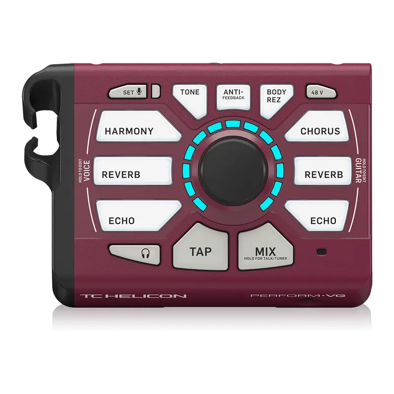 TC Helicon Perform-VG Burgundy Vocal Processor