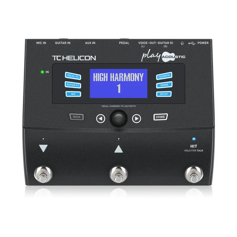 TC Helicon Play Acoustic Vocal Processor Pedal