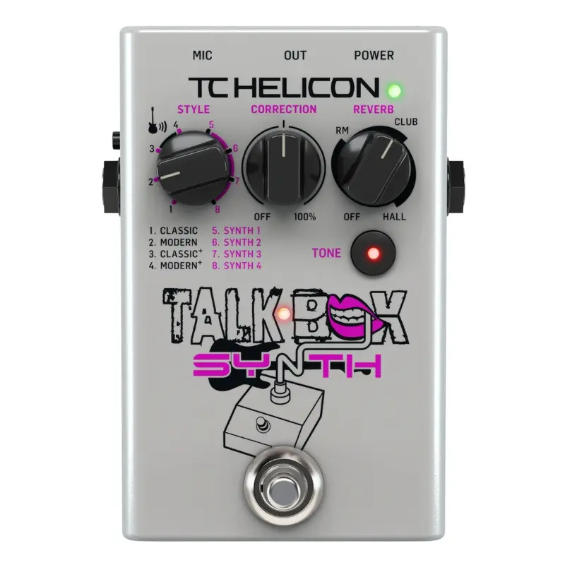 TC Helicon Talkbox Synth Pedal