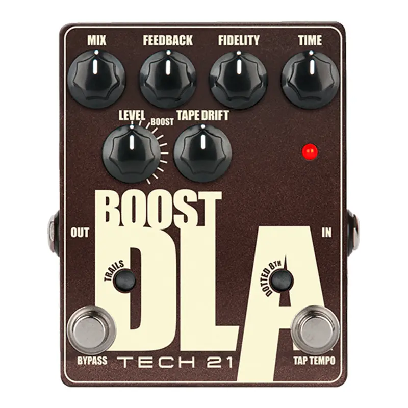 TECH 21 Boost DLA Metallic Delay Pedal
