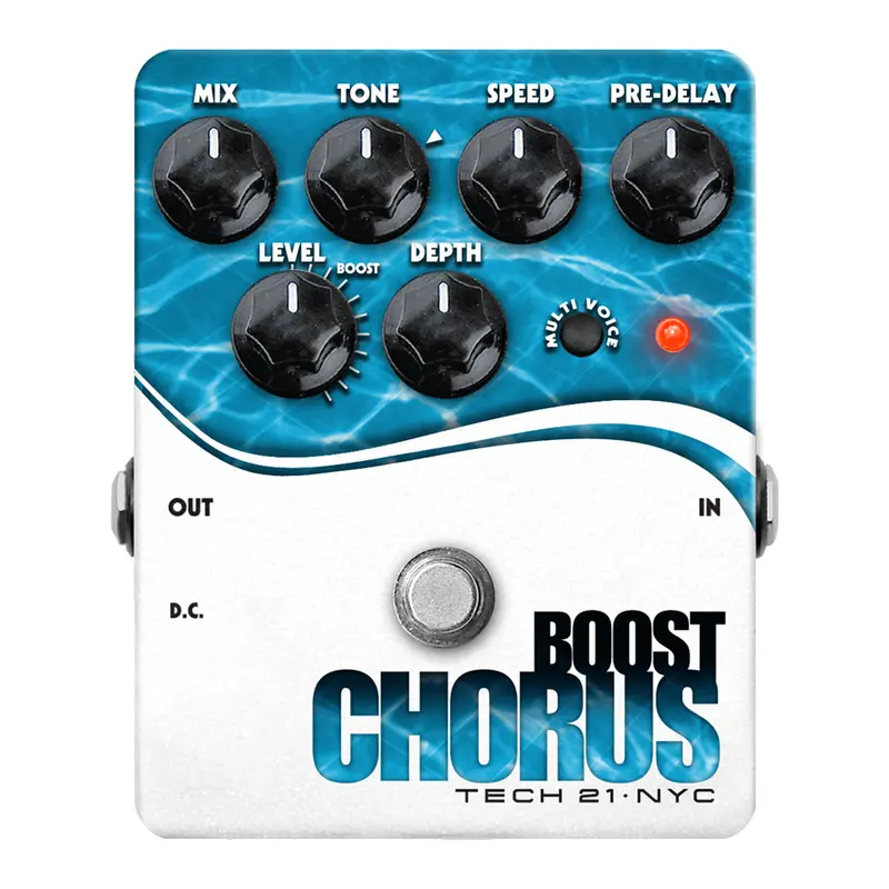 TECH 21 Boost Fuzz Chorus Analog Chorus Emulator