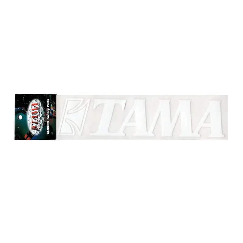 Tama TLS100WH White Logo Sticker