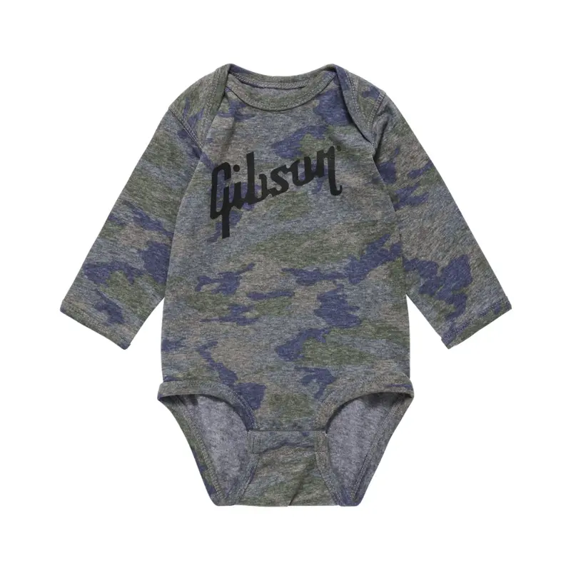 Gibson Camo Baby Onesie - Camo 3/6M