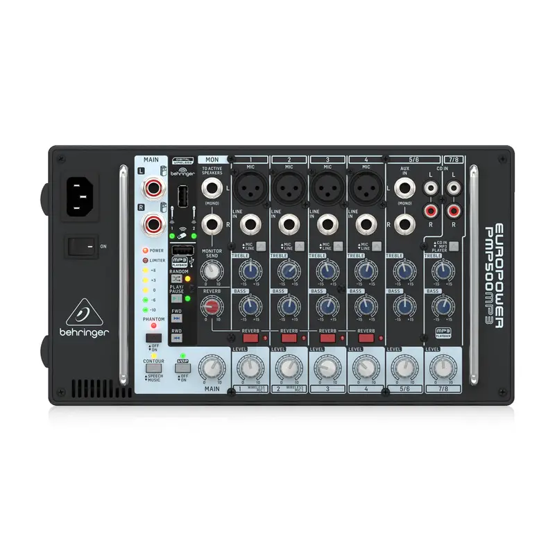 Behringer Europower PMP500MP3 Powered Mixer
