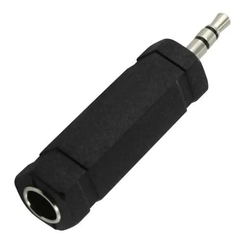 1/4" 3.5mm to 6.35mm Headphone Adaptor