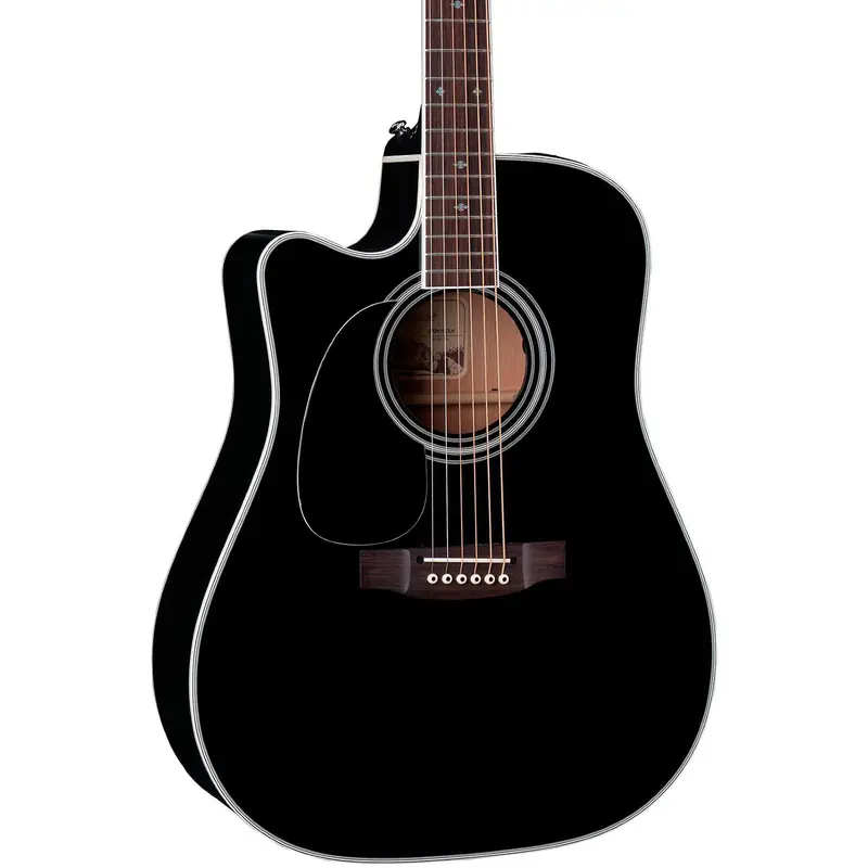 Takamine EF341SC-LH Legacy Series Dreadnought Left-Handed Acoustic-Electric Guitar