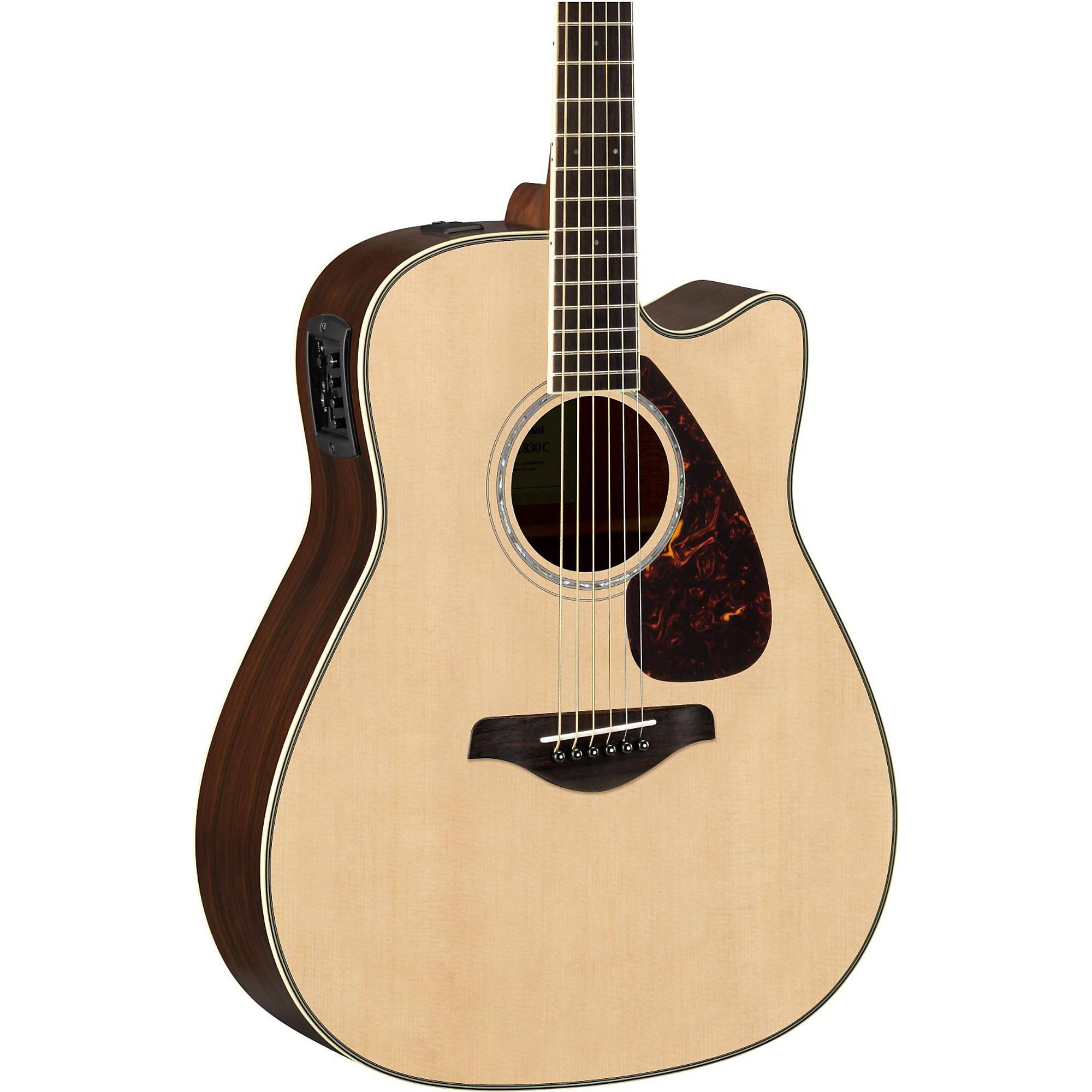 Yamaha FGX830C Folk Acoustic-Electric Guitar
