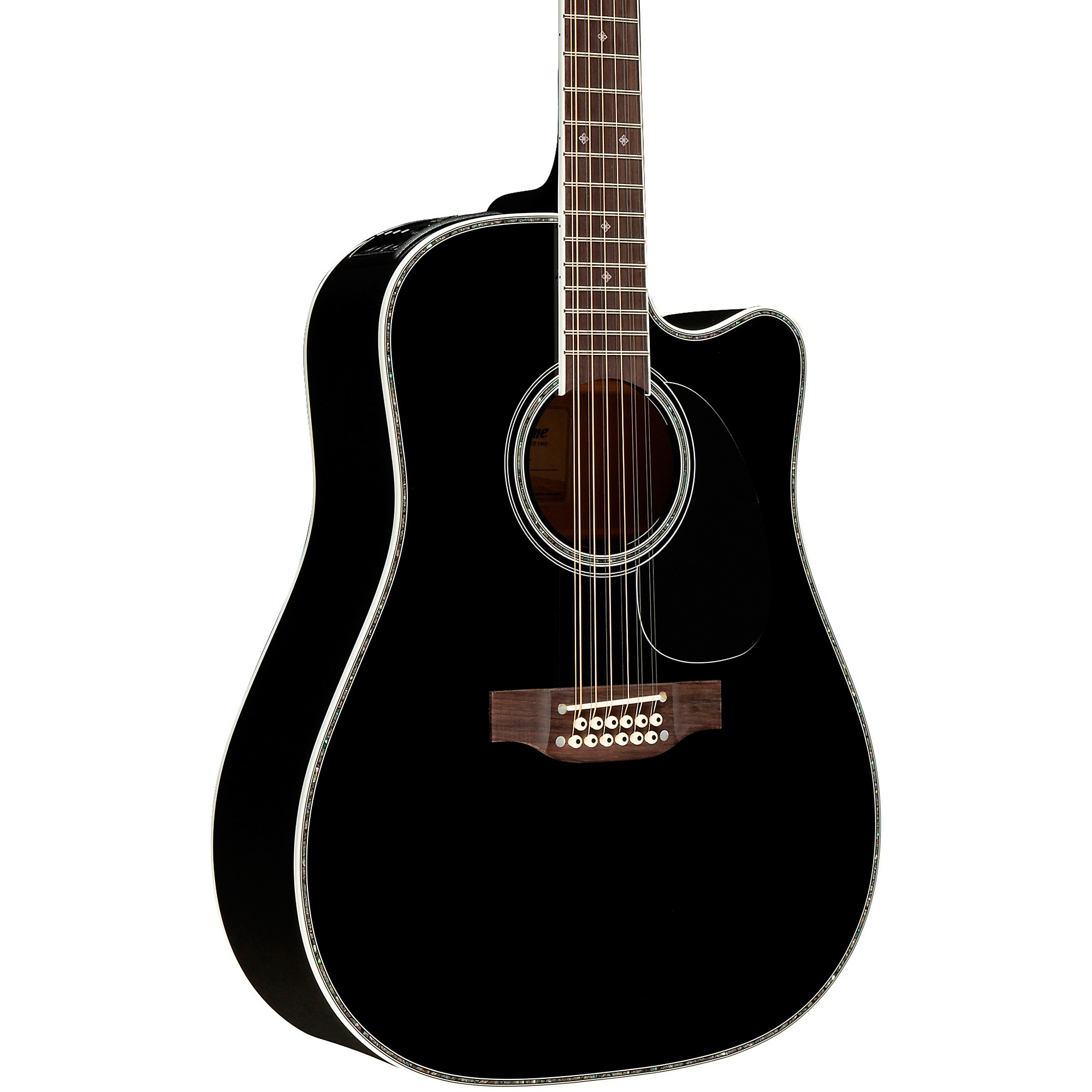 Takamine EF381DX 12-String Dreadnought Cutaway Acoustic-Electric Guitar