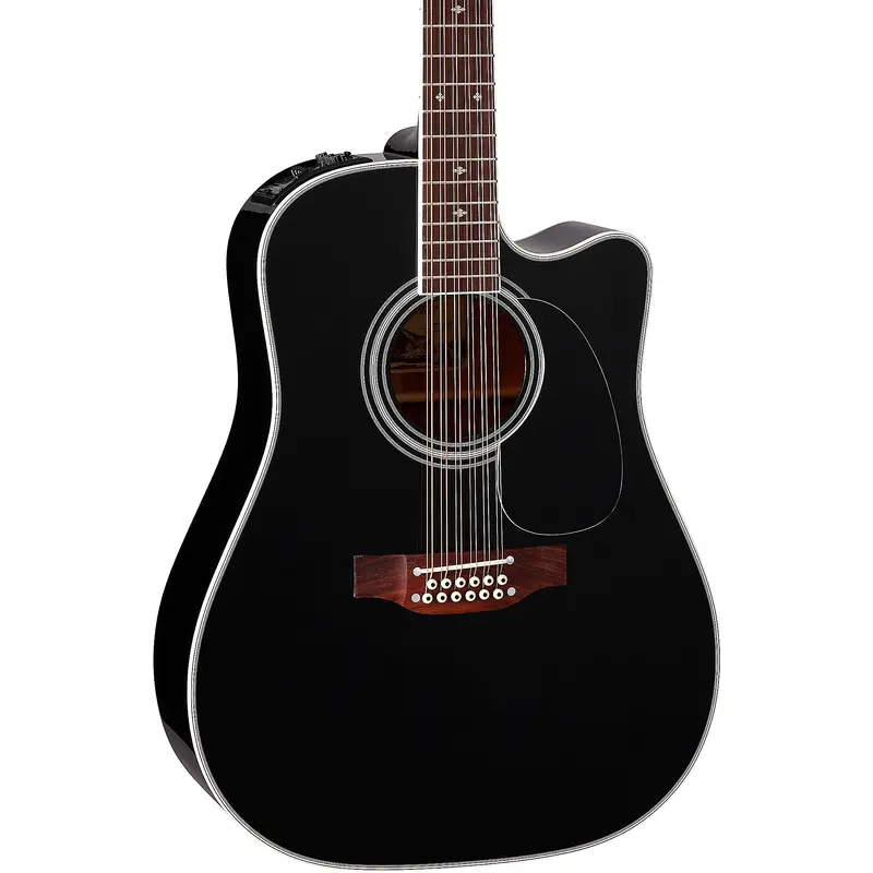 Takamine EF381SC 12-String Dreadnought Cutaway Acoustic-Electric Guitar