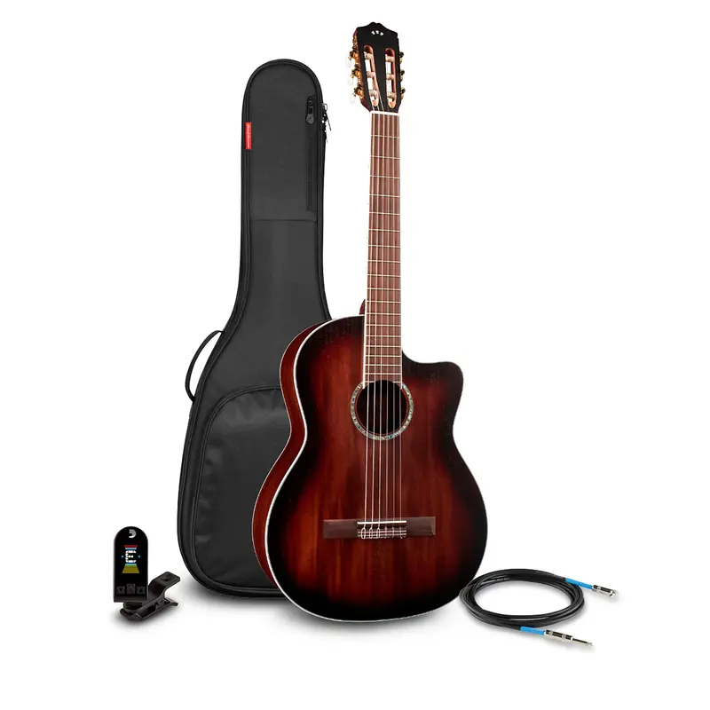 Cordoba C4-CE Nylon-String Classical Acoustic-Electric Guitar Pack