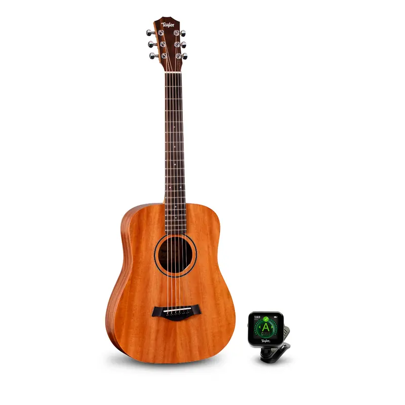 Taylor Baby Taylor Mahogany Acoustic Guitar & Tuner