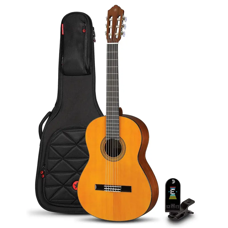 Yamaha CG102 Nylon-String Classical Acoustic Guitar Pack