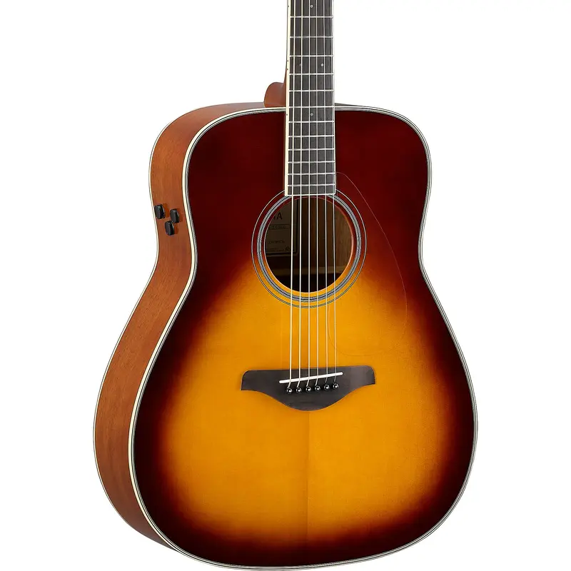 Yamaha FG-TA TransAcoustic Dreadnought Acoustic-Electric Guitar