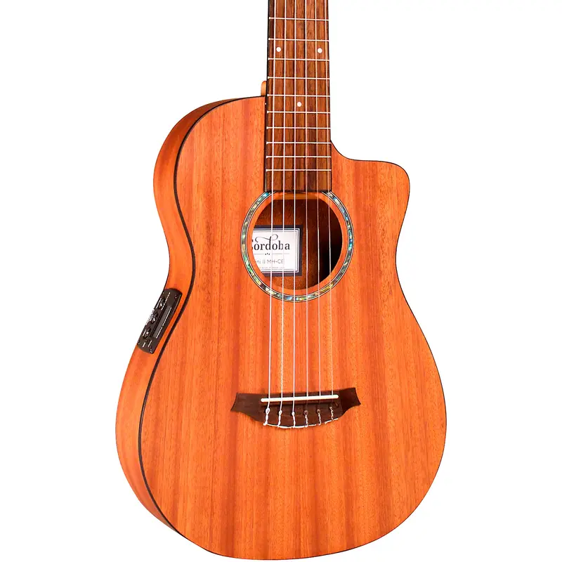 Cordoba Mini II MH-CE All Mahogany Nylon-String Acoustic-Electric Guitar
