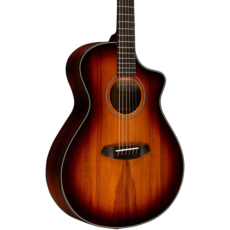 Breedlove Oregon All Myrtlewood Thinline Cutaway Concert Acoustic-Electric Guitar