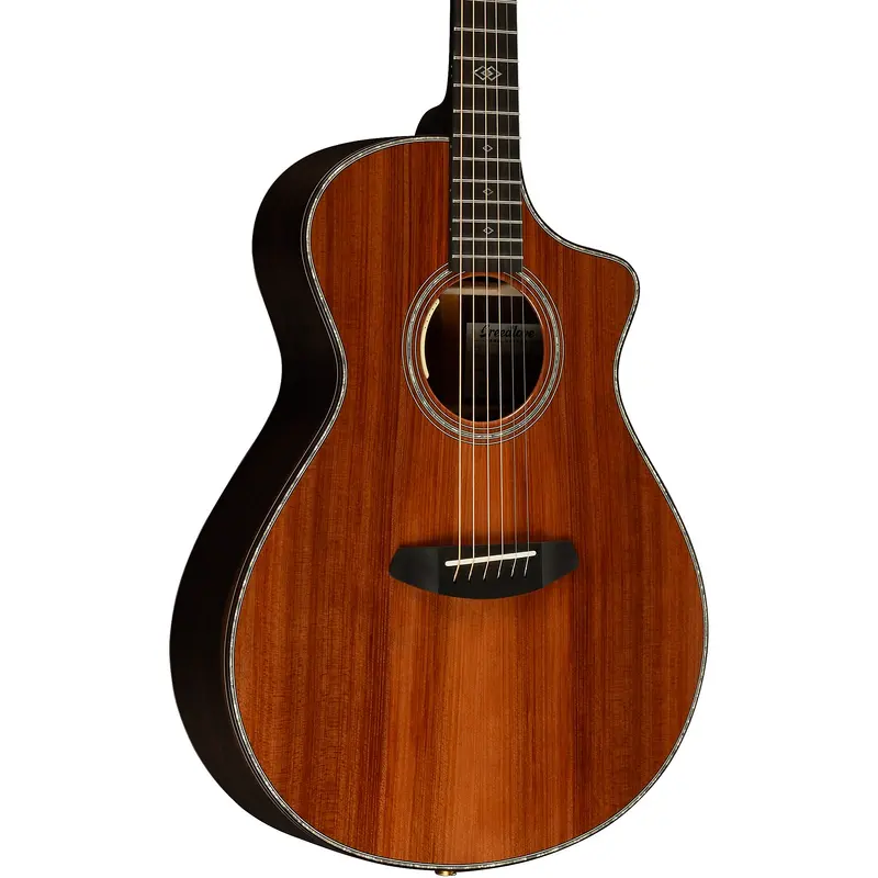 Breedlove Premier Redwood-Brazilian Rosewood Thinline Limited Edition Cutaway Concert Acoustic-Electric Guitar