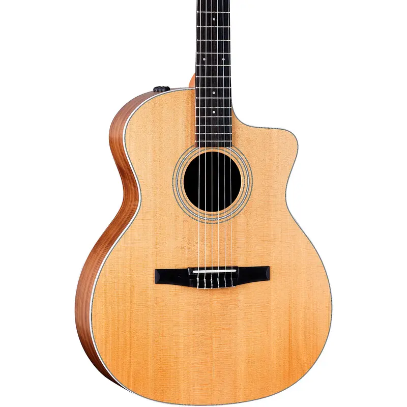 Taylor 214ce-N Grand Auditorium Nylon-String Acoustic-Electric Guitar