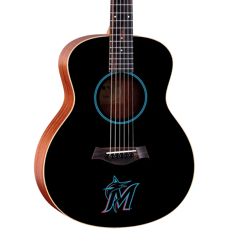 Taylor x MLB GS Mini Acoustic Guitar Miami Marlins
