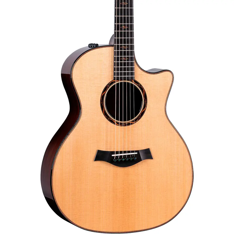 Taylor Custom Torrefied Sitka Spruce-Katalox Grand Auditorium Acoustic-Electric Guitar