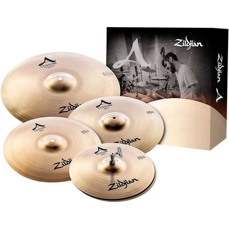 Zildjian A Custom Cymbal Pack With Free 16" A Custom Crash