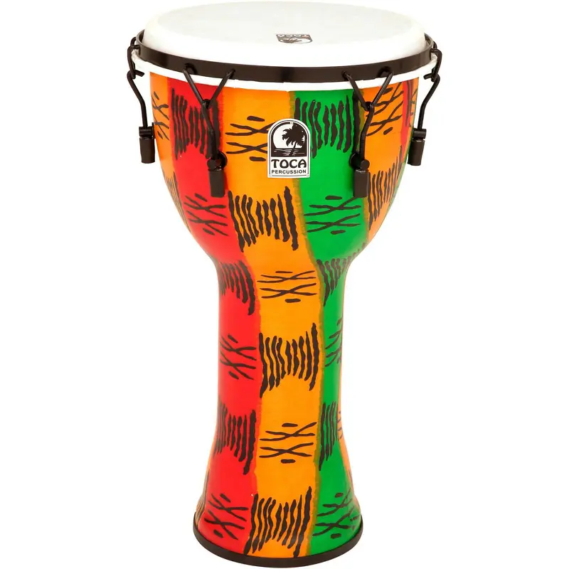 Toca Freestyle II Mechanically-Tuned Djembe with Bag