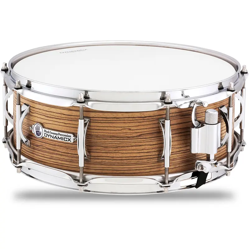 Black Swamp Percussion Dynamicx BackBeat Series Snare Drum With Zebrawood Veneer