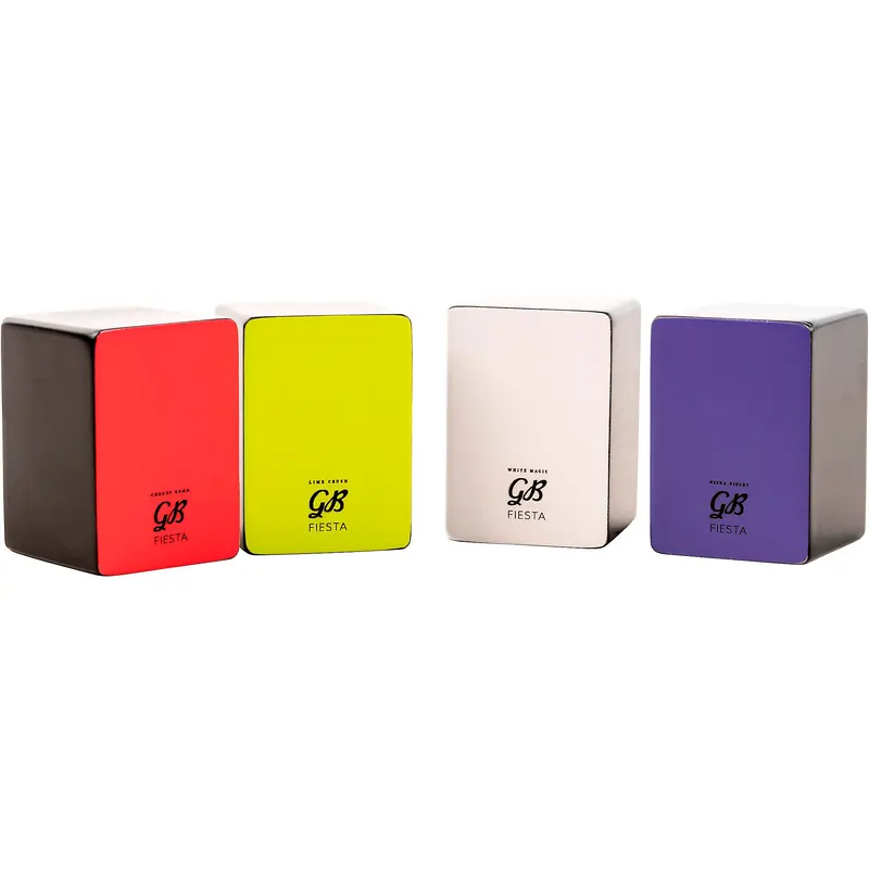 Gon Bops Fiesta Color Shakers 4-Pack