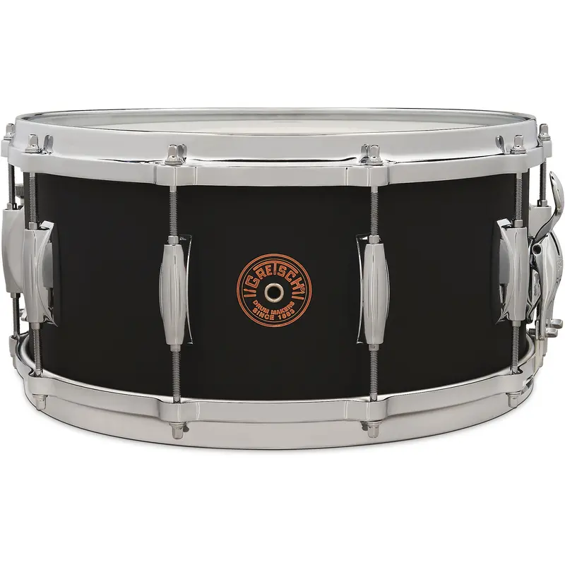 Gretsch Drums USA Custom Black Copper Snare Drum