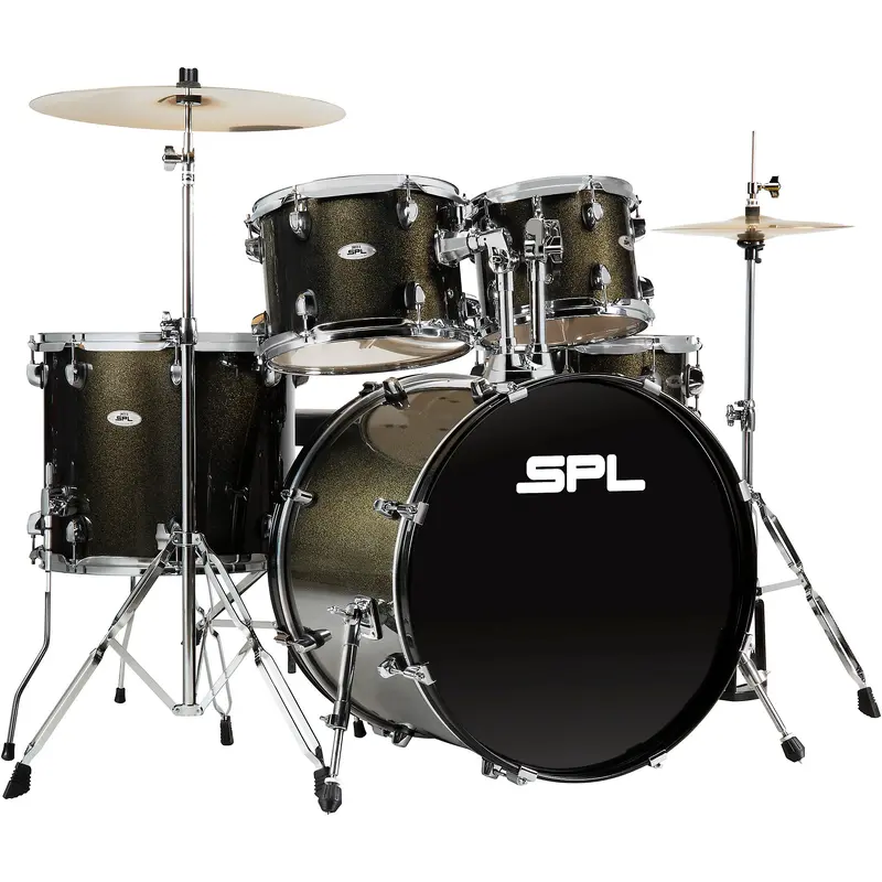 Sound Percussion Labs Unity II 5-Piece Complete Drum Set With Hardware, Cymbals and Throne