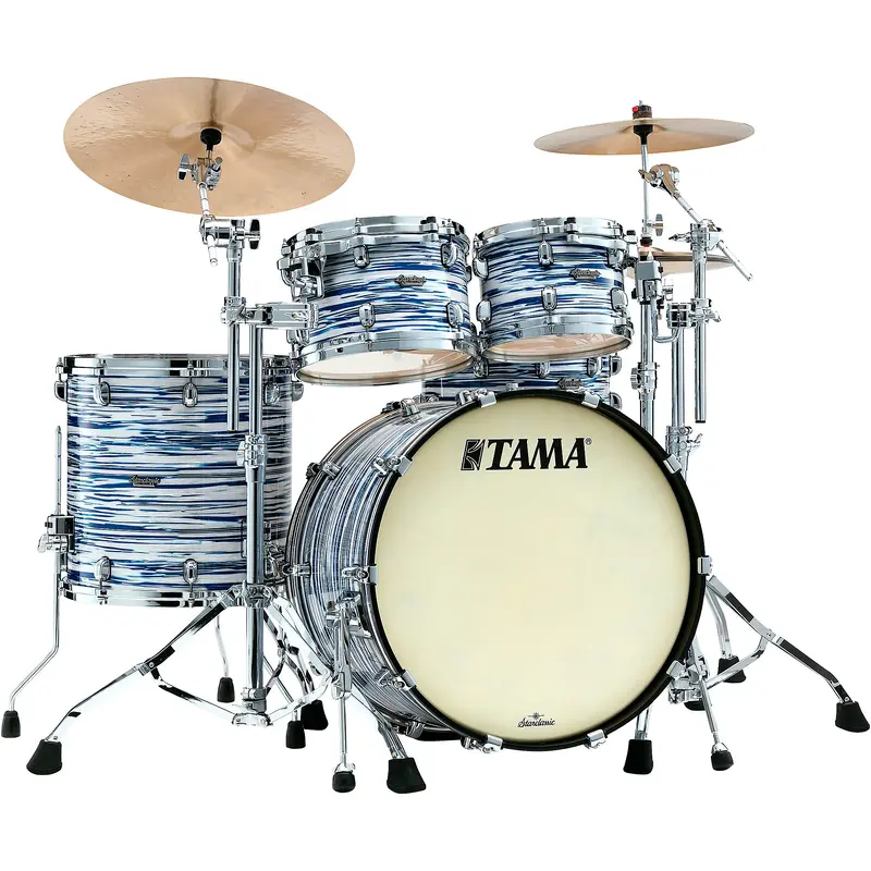 TAMA Starclassic Maple 4-Piece Shell Pack With Chrome Hardware and 22" Bass Drum
